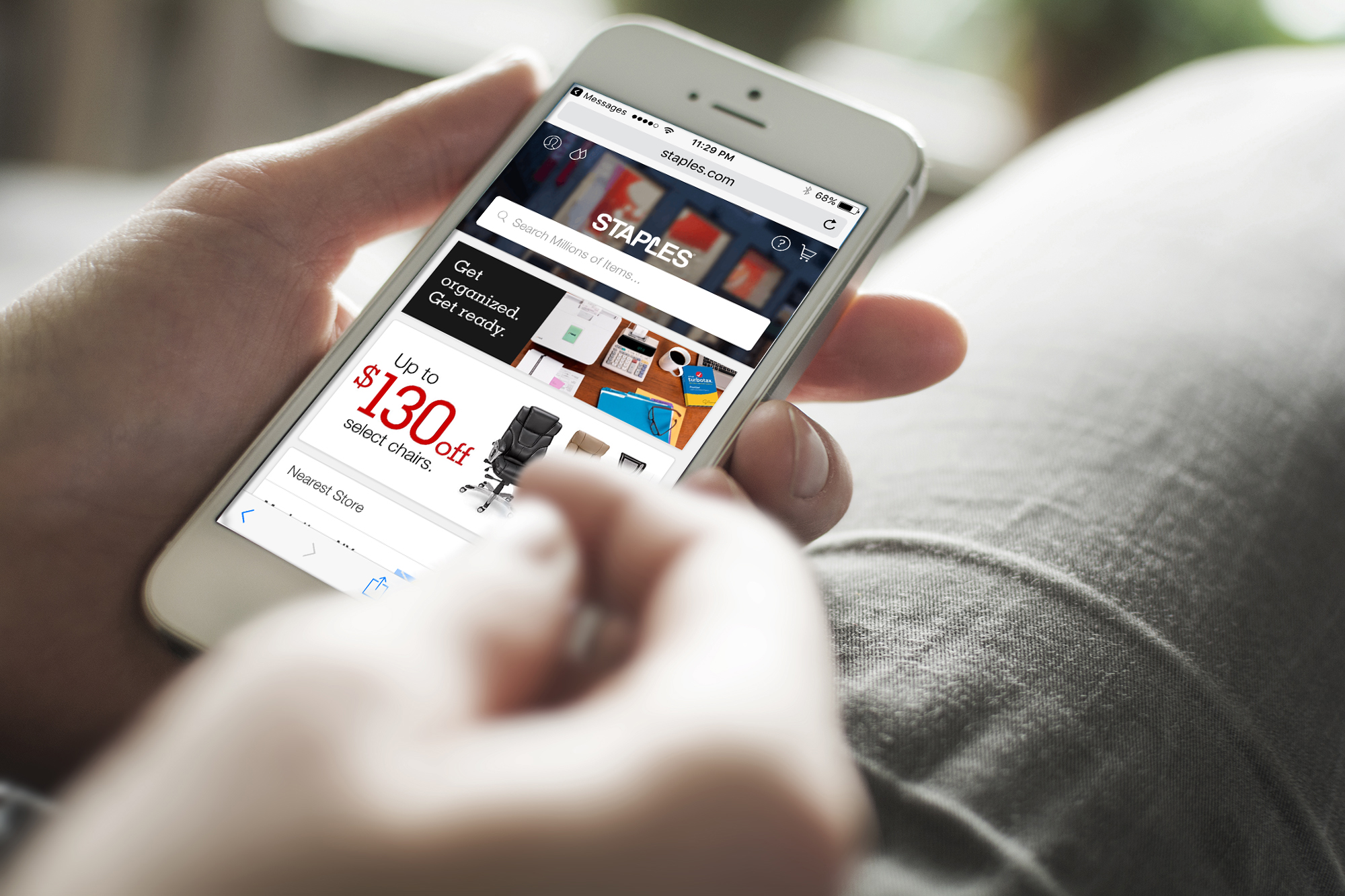 Staples Banner Management